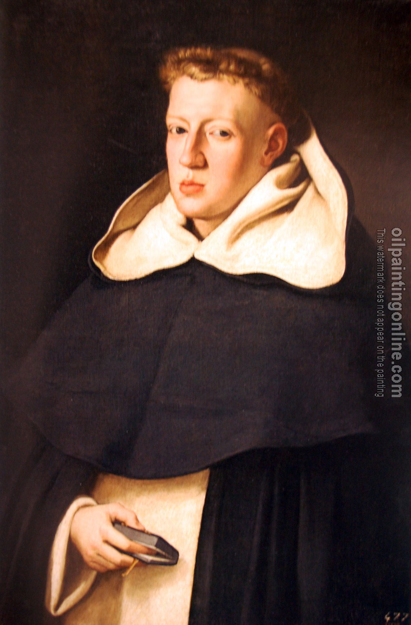 Fray Juan Bautista Maino - Retrato de Fray Alonso de Santo Tomas
